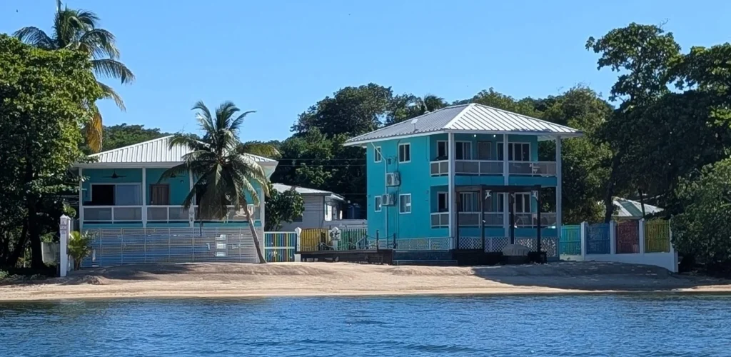 Hummingbird Casitas-Roatan Beachfront Rental-surrounded by the Caribbean Sea