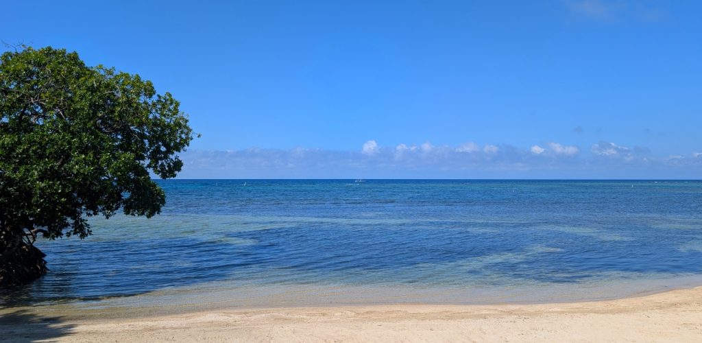 View from the Casitas at Hummingbird Casitas in Roatan