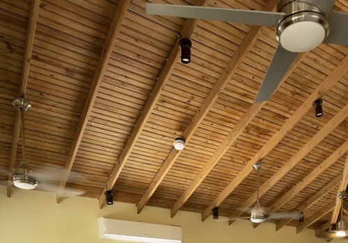 Seven Ceiling Fans Help Maximze Your Comfort.