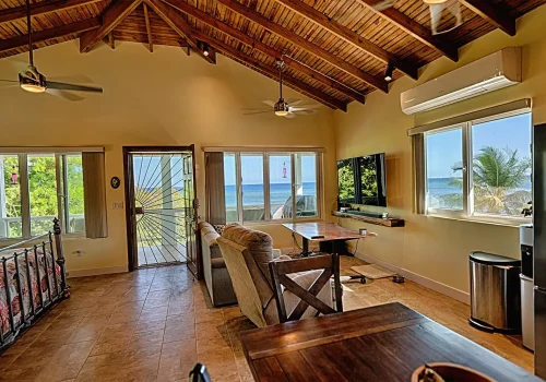 Beachfront Casita-814 SqFt Of Living Area at Hummingbird Casitas Roatan