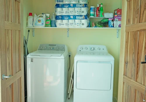 On-Premise, Complementary Laundry Facility.