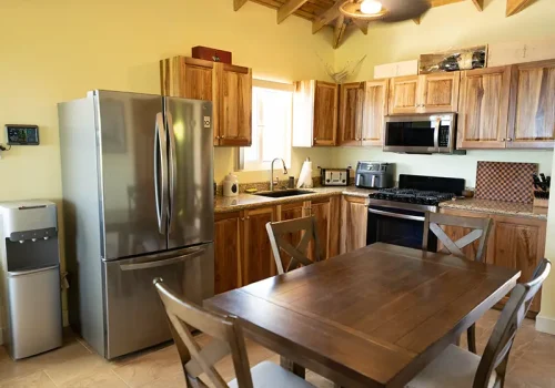 Full-Sized Kitchen With Microwave, Stove & Frig.